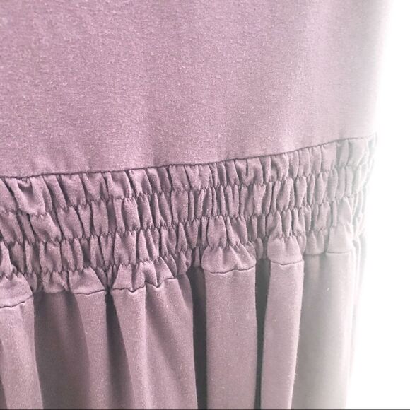 BCBGMaxAzria plum purple knit midi dress - Picture 4 of 7